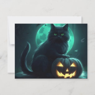 Cartes Postales Cat Halloween