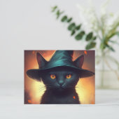 Cartes Postales Cat Halloween (Debout devant)
