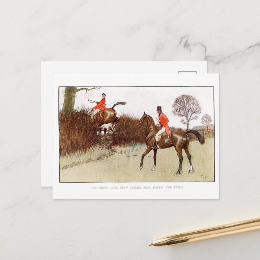 Cartes postales Cecil Aldin (Devant/Arrière en situation)