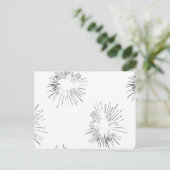 Cartes postales célestes | Courrier chic moderne e (Debout devant)