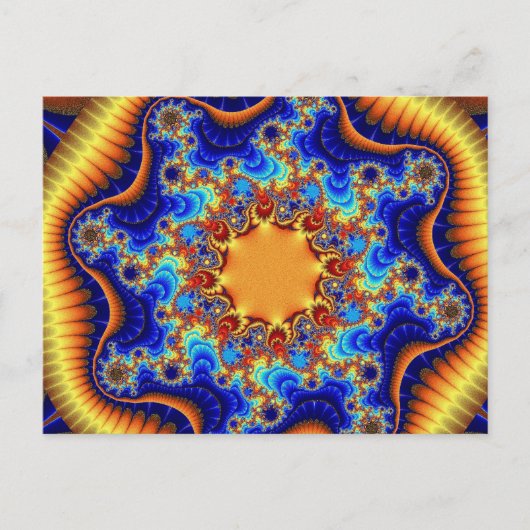 Cartes postales Celestial Fractalscope (Devant)