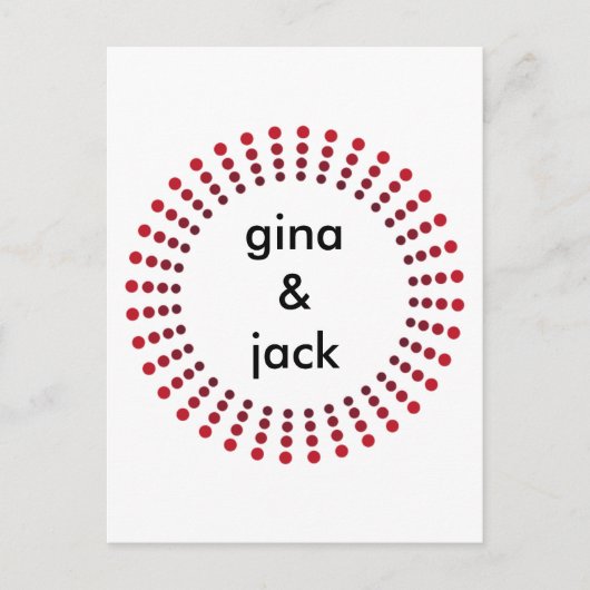 Cartes postales cercles (Devant)