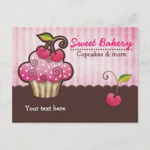 Cartes postales Cerry Berry Cupcake