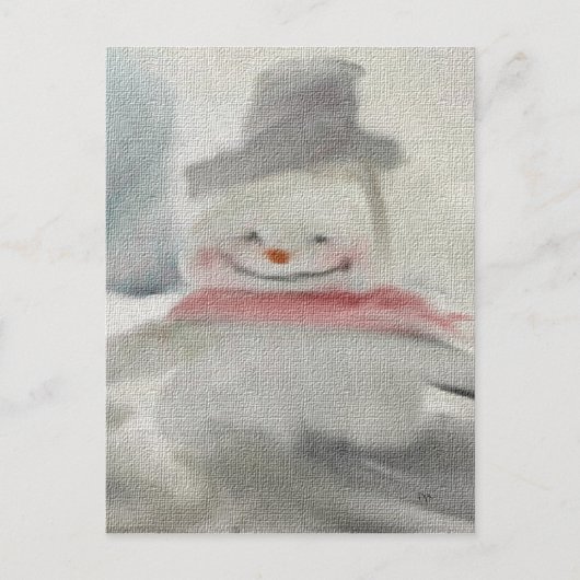 Cartes postales Chalk Snowman (Devant)