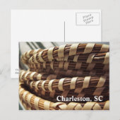 Cartes postales Charleston Sweetgrass Baskets (Devant / Derrière)