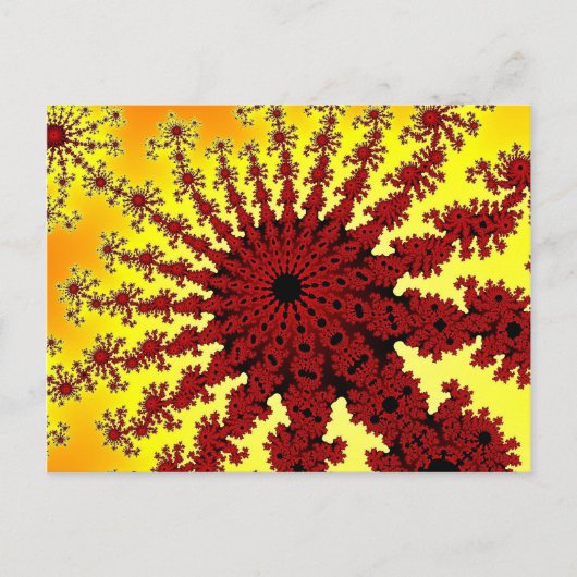 Cartes postales Cherry Firework Burning (Devant)