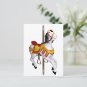 Cartes postales - Cheval de Carrousel - SCELER (Debout devant)