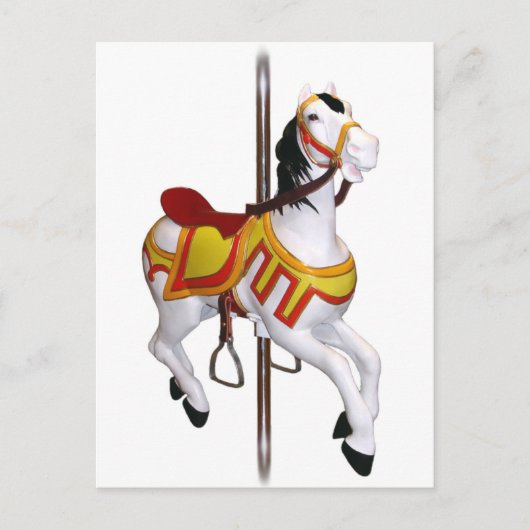 Cartes postales - Cheval de Carrousel - SCELER (Devant)