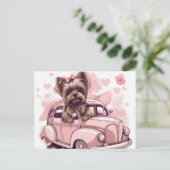 Cartes Postales Chien Yorkshire (Debout devant)