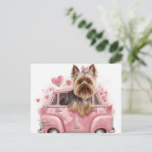 Cartes Postales Chien Yorkshire (Debout devant)