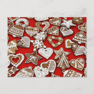 Cartes postales Christmas Gingerbread Cookies