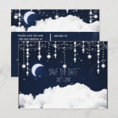 Cartes postales Ciel étoilé nuages célestes Enregi (Devant / Derrière)