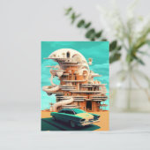 Cartes Postales Cinématiques Des Voitures Futures (Debout devant)