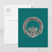 Cartes postales Claddagh (Devant / Derrière)