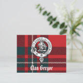 Cartes postales Clan Gregor (Debout devant)