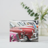 Cartes postales classiques de Cuba Red Row (Debout devant)