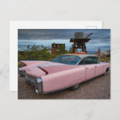 CARTES POSTALES CLASSIQUES EN CADDY ROSE (Devant / Derrière)