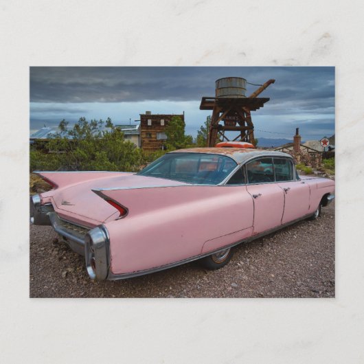 CARTES POSTALES CLASSIQUES EN CADDY ROSE (Devant)