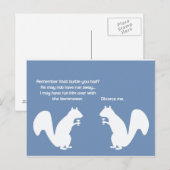 Cartes postales Cocktail Confessions (Devant / Derrière)