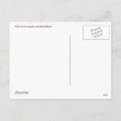 Cartes postales - Coeurs clowns de Valentine arleq (Dos)