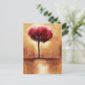 Cartes postales Cotton Candy Tree (Rouge) (Debout devant)