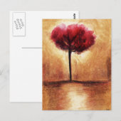 Cartes postales Cotton Candy Tree (Rouge) (Devant / Derrière)