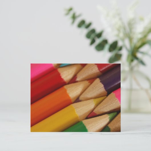 Cartes postales crayon (Debout devant)