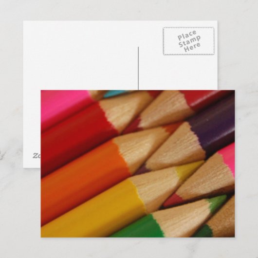 Cartes postales crayon (Devant / Derrière)