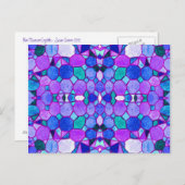 Cartes postales Cristaux du Musée Bleu (Devant / Derrière)