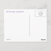 Cartes postales Cristaux du Musée Bleu (Dos)