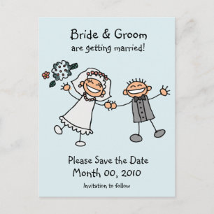 Cartes postales Cute Save the Date