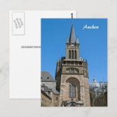 Cartes postales d'Aix-la-Chapelle (Devant / Derrière)