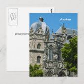 Cartes postales d'Aix-la-Chapelle (Devant / Derrière)