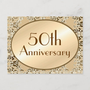 Cartes postales Damas Vintages du 50e anniversaire