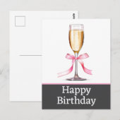 Cartes postales d'anniversaire (Devant / Derrière)