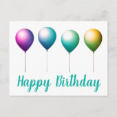 Cartes postales d'anniversaire (Devant)