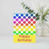 Cartes postales d'anniversaire (Debout devant)