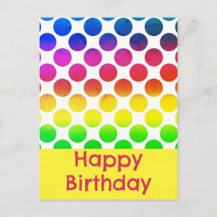 Cartes postales d'anniversaire