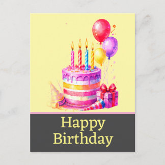 Cartes postales d'anniversaire
