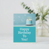 Cartes postales d'anniversaire (Debout devant)