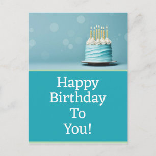 Cartes postales d'anniversaire
