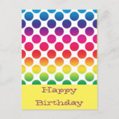 Cartes postales d'anniversaire (Devant)