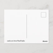 Cartes postales d'anniversaire Kangourou et feuill (Dos)