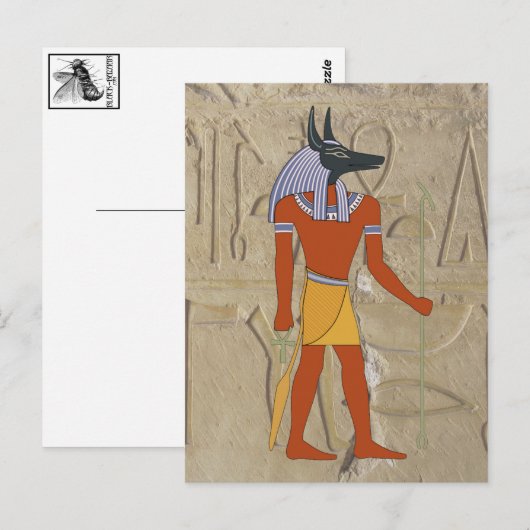 Cartes postales d'Anubis (Devant / Derrière)