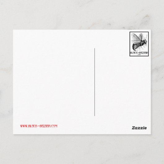 Cartes postales d'Anubis (Dos)