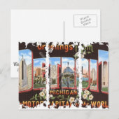 Cartes postales de 3 grandes tailles (Devant / Derrière)