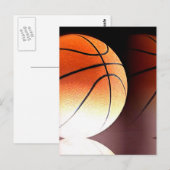 Cartes postales de basket-ball (Devant / Derrière)