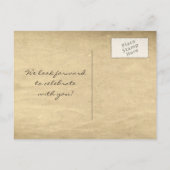 Cartes postales de billet d'embarquement de sauveg (Dos)