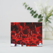 Cartes postales de boules rouges (Debout devant)