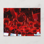 Cartes postales de boules rouges (Devant)